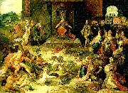 Huldrych Zwingli allegorinover tillfallet oil painting reproduction